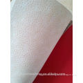 Nonwoven backing synthitic pig skin for shoes